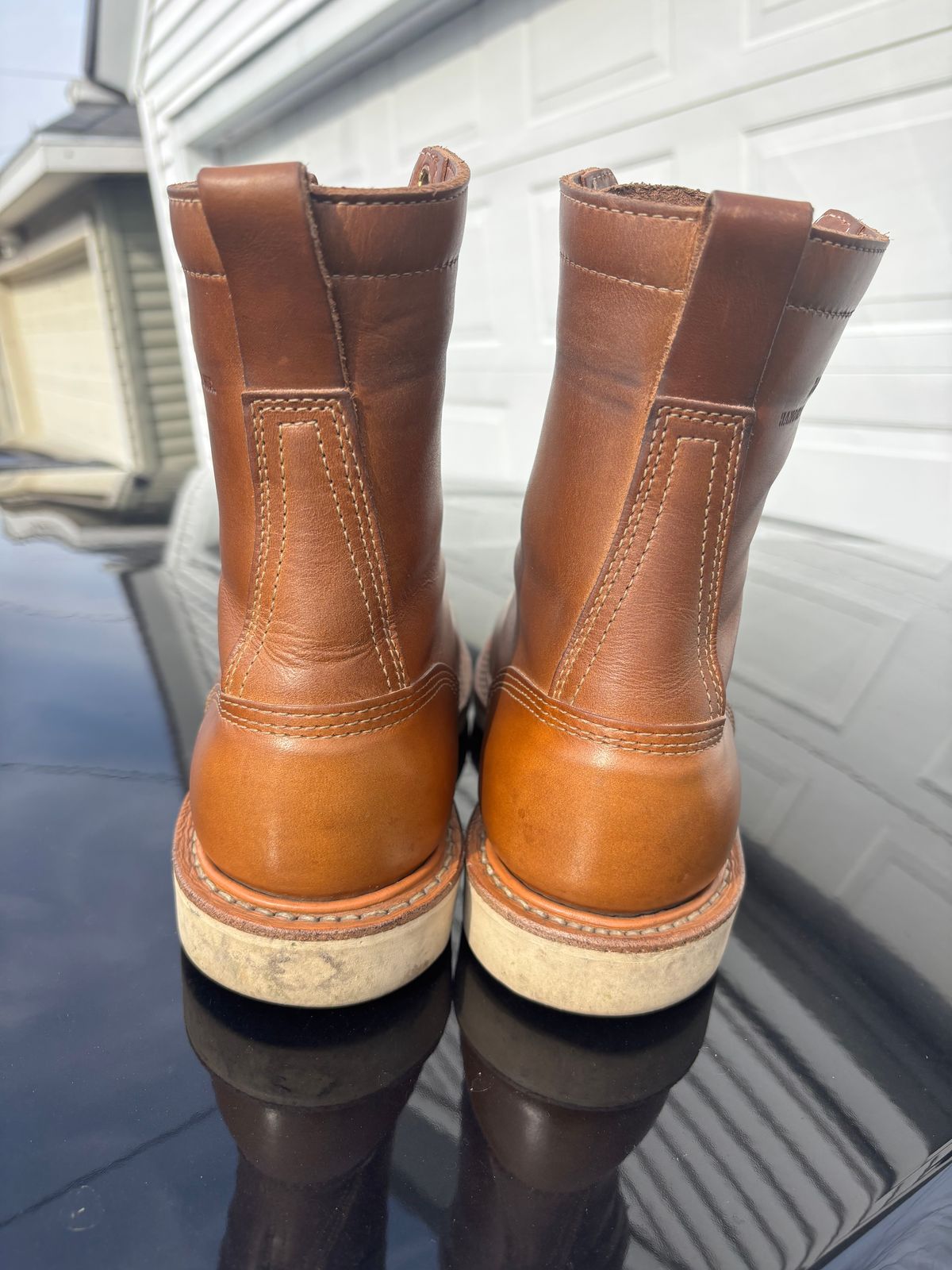 Photo by ZFitzGolf on April 2, 2026 of the White's Perry 8" Select in Seidel Natural Double Shot.