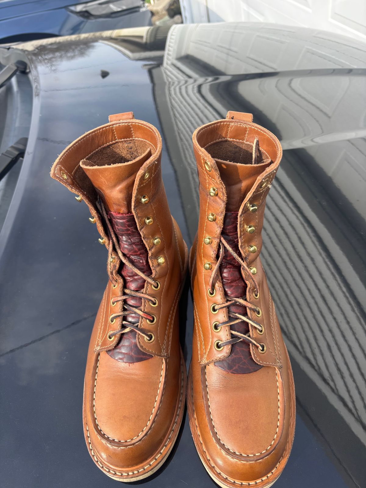 Photo by ZFitzGolf on April 2, 2026 of the White's Perry 8" Select in Seidel Natural Double Shot.