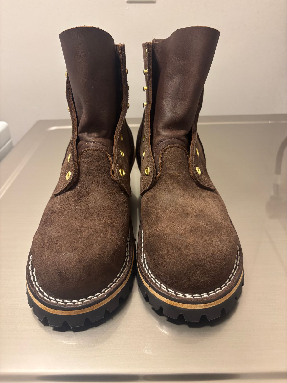 Photo by ZFitzGolf on December 9, 2025 of the Nicks BuilderPro in Seidel 64 Mahogany Roughout.