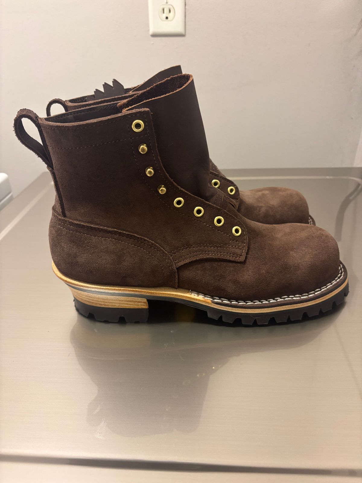 Photo by ZFitzGolf on December 9, 2025 of the Nicks BuilderPro in Seidel 64 Mahogany Roughout.