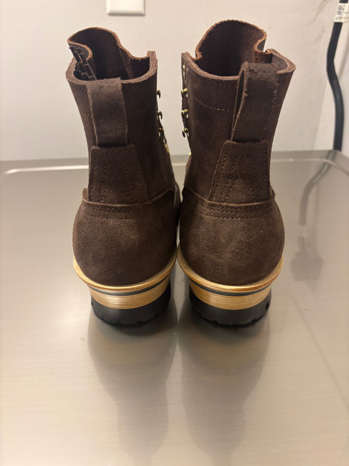 Photo by ZFitzGolf on December 9, 2025 of the Nicks BuilderPro in Seidel 64 Mahogany Roughout.