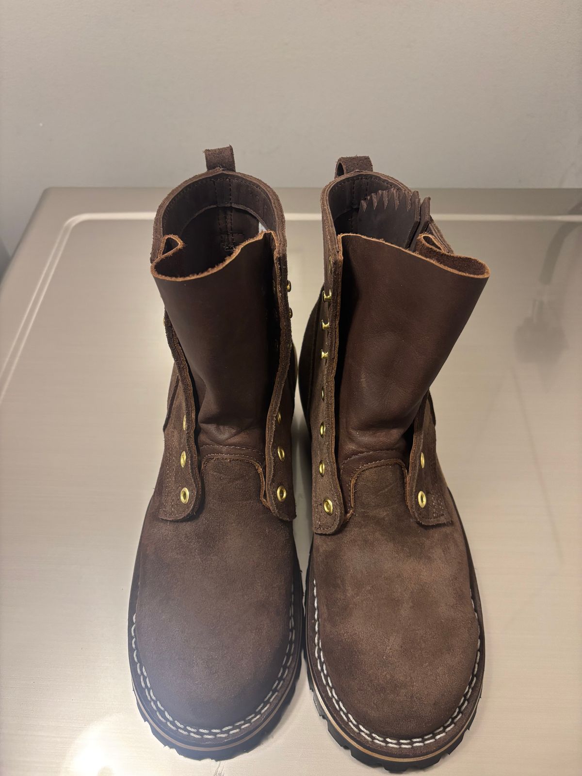 Photo by ZFitzGolf on December 9, 2025 of the Nicks BuilderPro in Seidel 64 Mahogany Roughout.