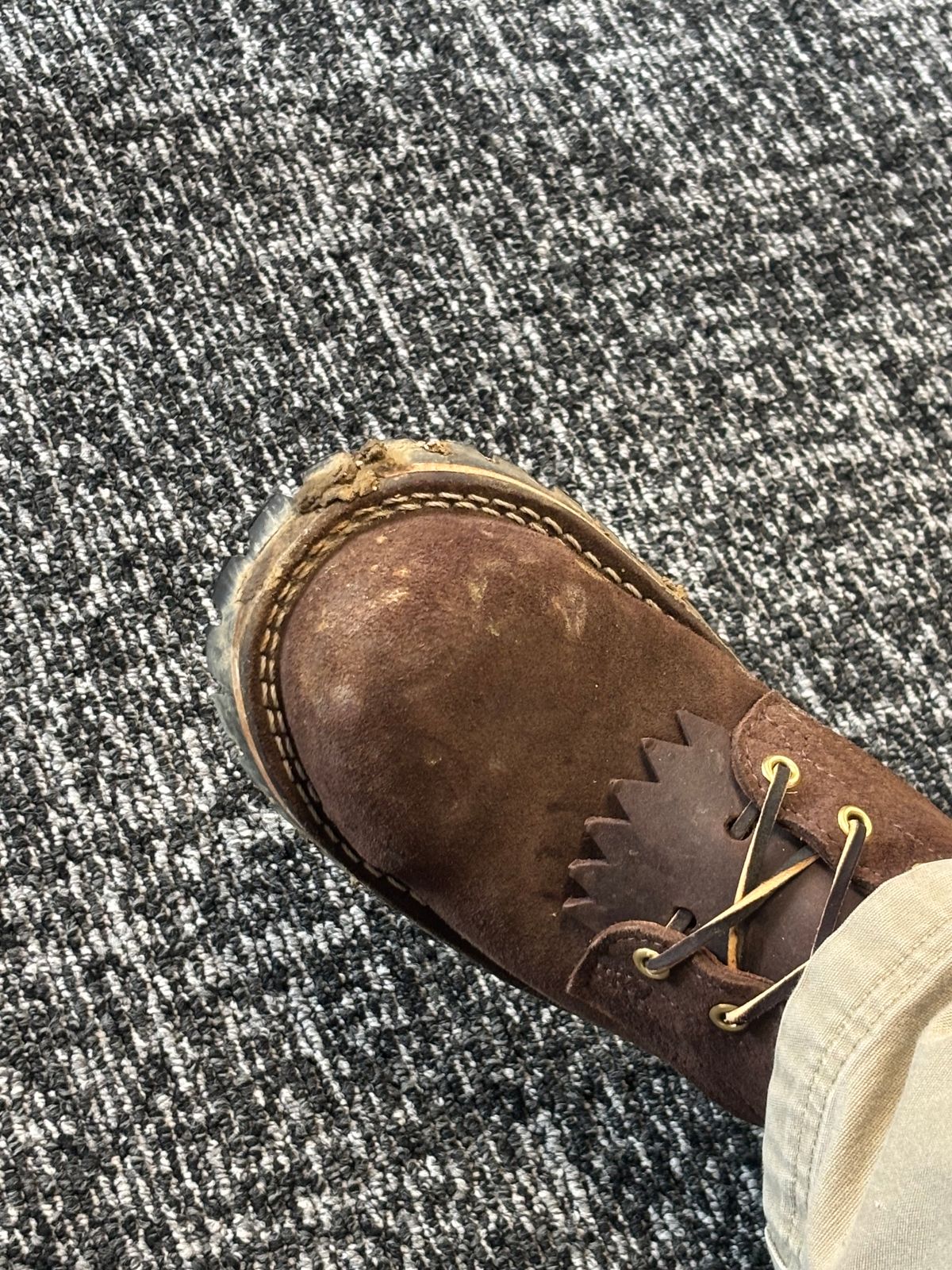 Photo by ZFitzGolf on December 15, 2025 of the Nicks BuilderPro in Seidel 64 Mahogany Roughout.