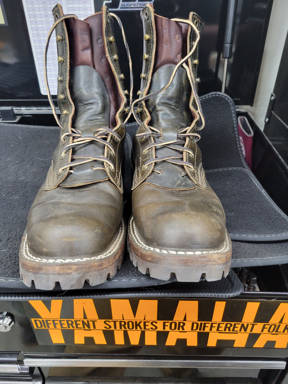 Photo by Cecilk on November 1, 2025 of the Nicks MTO in Wickett & Craig Olive Double Stuffed.