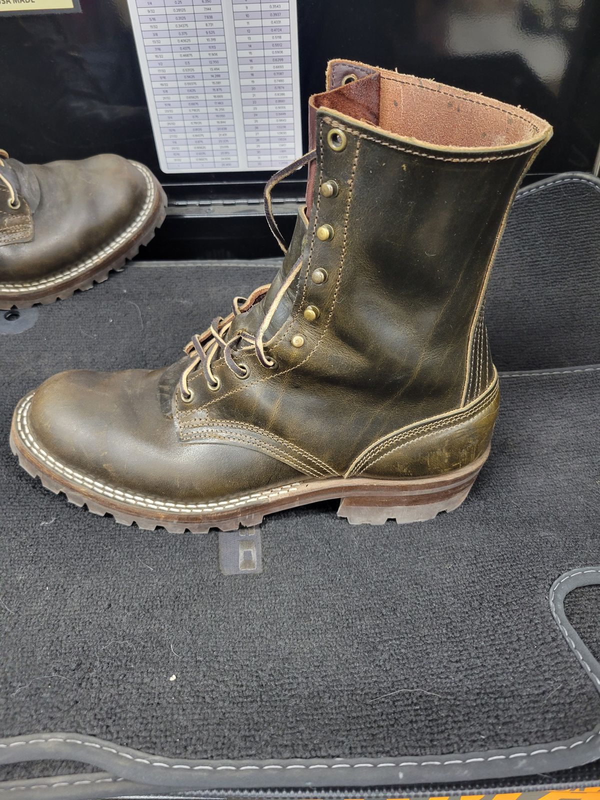 Photo by Cecilk on November 1, 2025 of the Nicks MTO in Wickett & Craig Olive Double Stuffed.