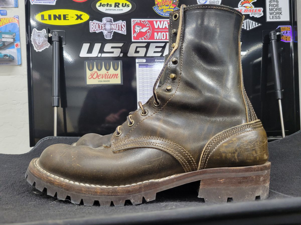 Photo by Cecilk on December 2, 2025 of the Nicks MTO in Wickett & Craig Olive Double Stuffed.