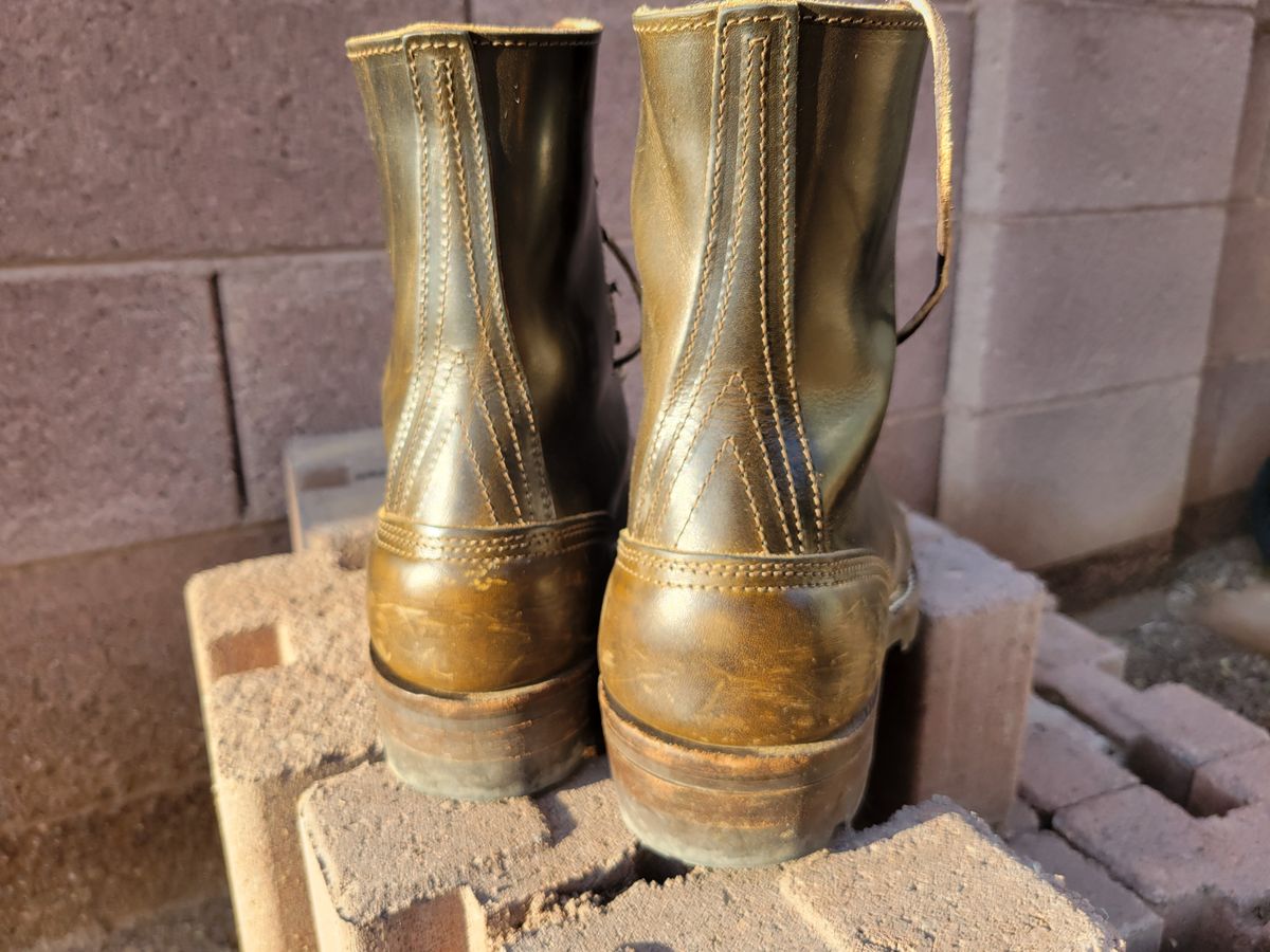 Photo by Cecilk on January 2, 2026 of the Nicks MTO in Wickett & Craig Olive Double Stuffed.