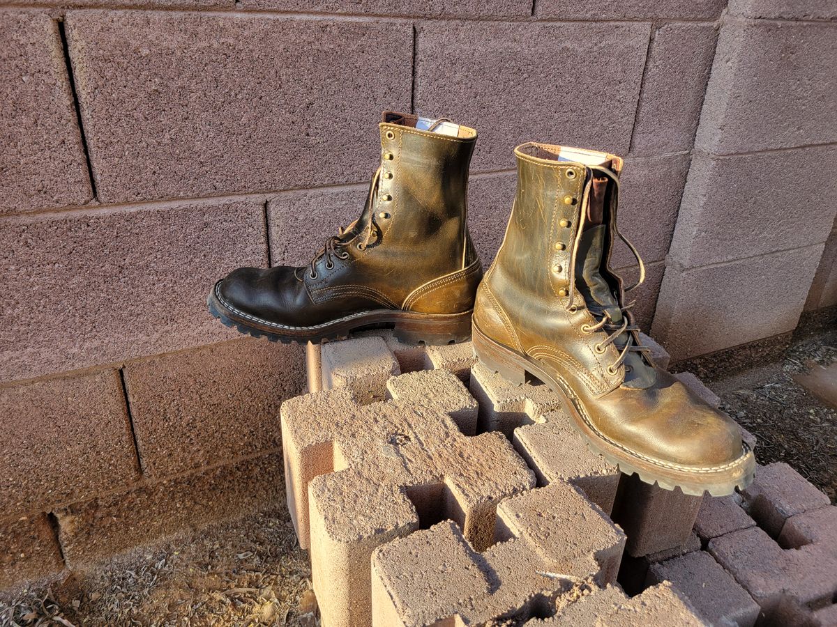 Photo by Cecilk on January 2, 2026 of the Nicks MTO in Wickett & Craig Olive Double Stuffed.