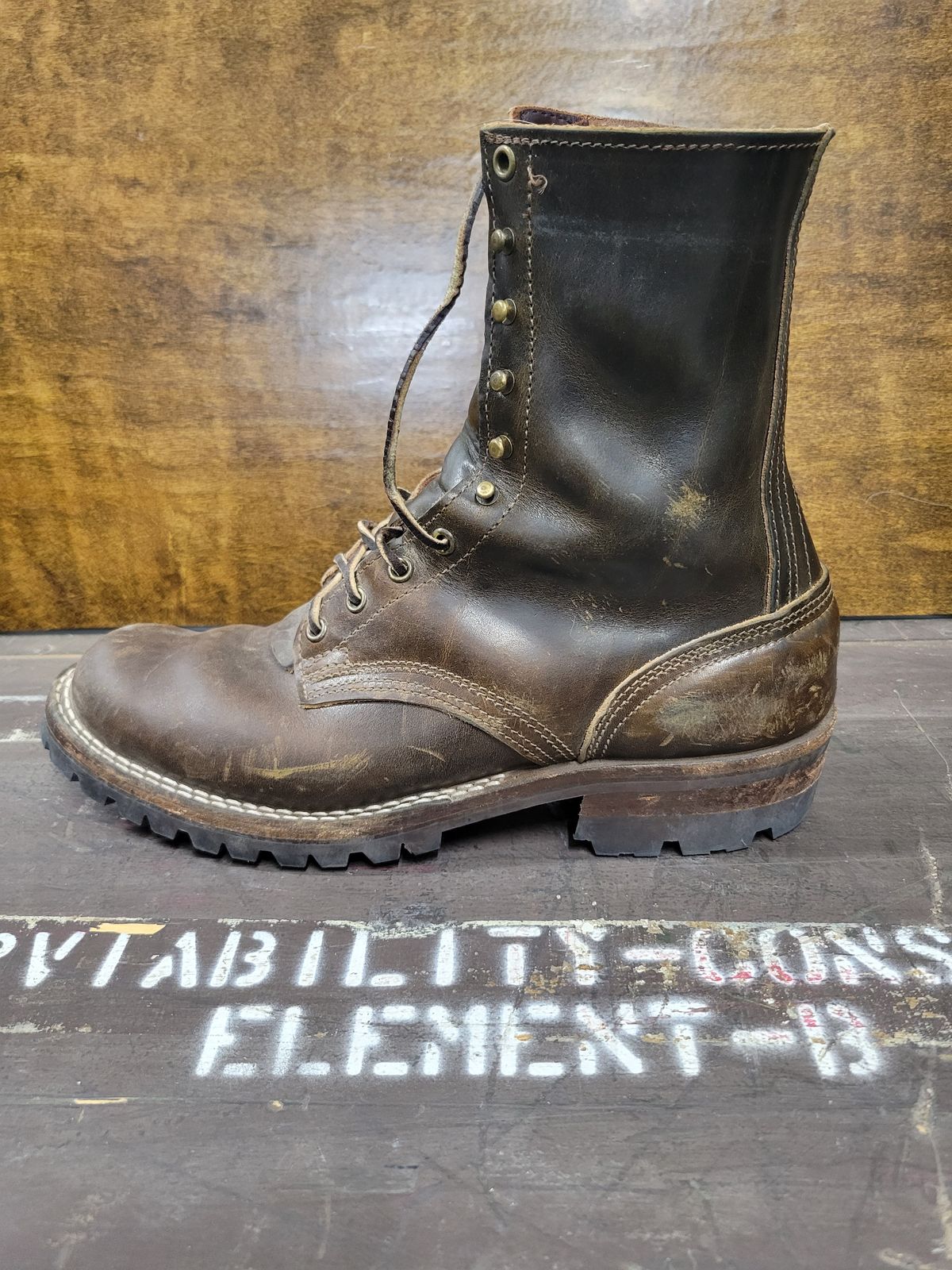 Photo by Cecilk on April 2, 2026 of the Nicks MTO in Wickett & Craig Olive Double Stuffed.