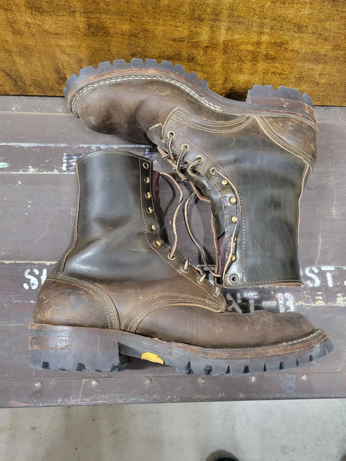 Photo by Cecilk on April 2, 2026 of the Nicks MTO in Wickett & Craig Olive Double Stuffed.