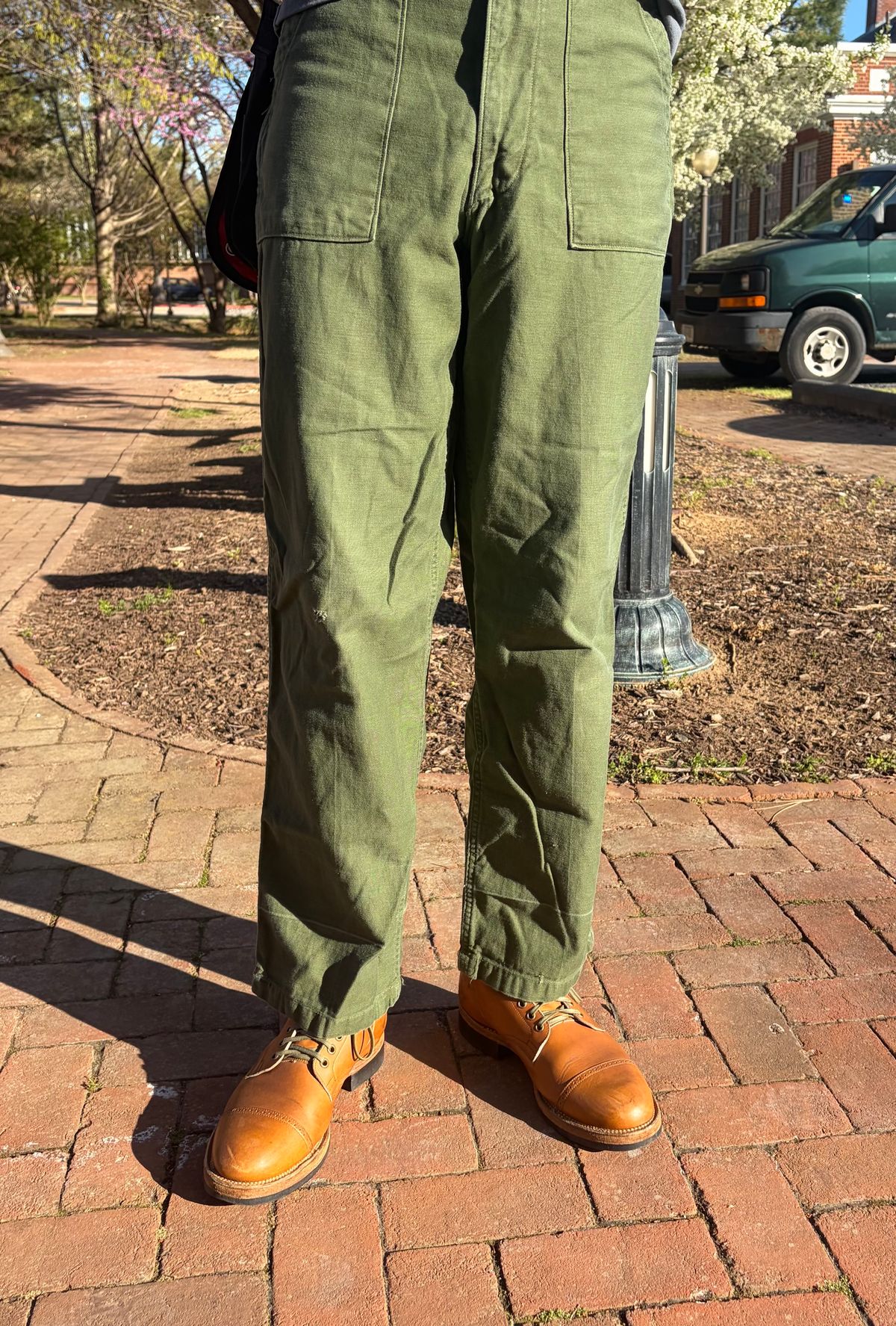 Photo by bbart on April 9, 2026 of the Viberg Service Boot BCT in Horween Oak Chromepak.