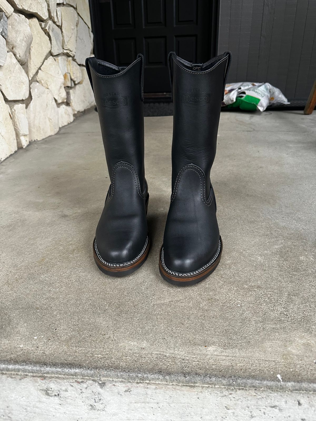 Photo by bbart on November 26, 2025 of the Wesco Morrison in Seidel Black Oil Tan.