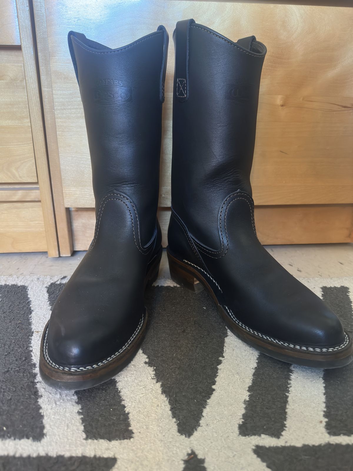 Photo by bbart on February 8, 2026 of the Wesco Morrison in Seidel Black Oil Tan.