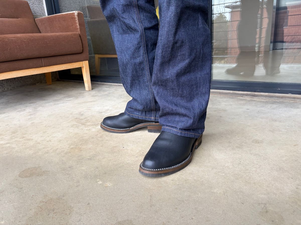 Photo by bbart on March 16, 2026 of the Wesco Morrison in Seidel Black Oil Tan.