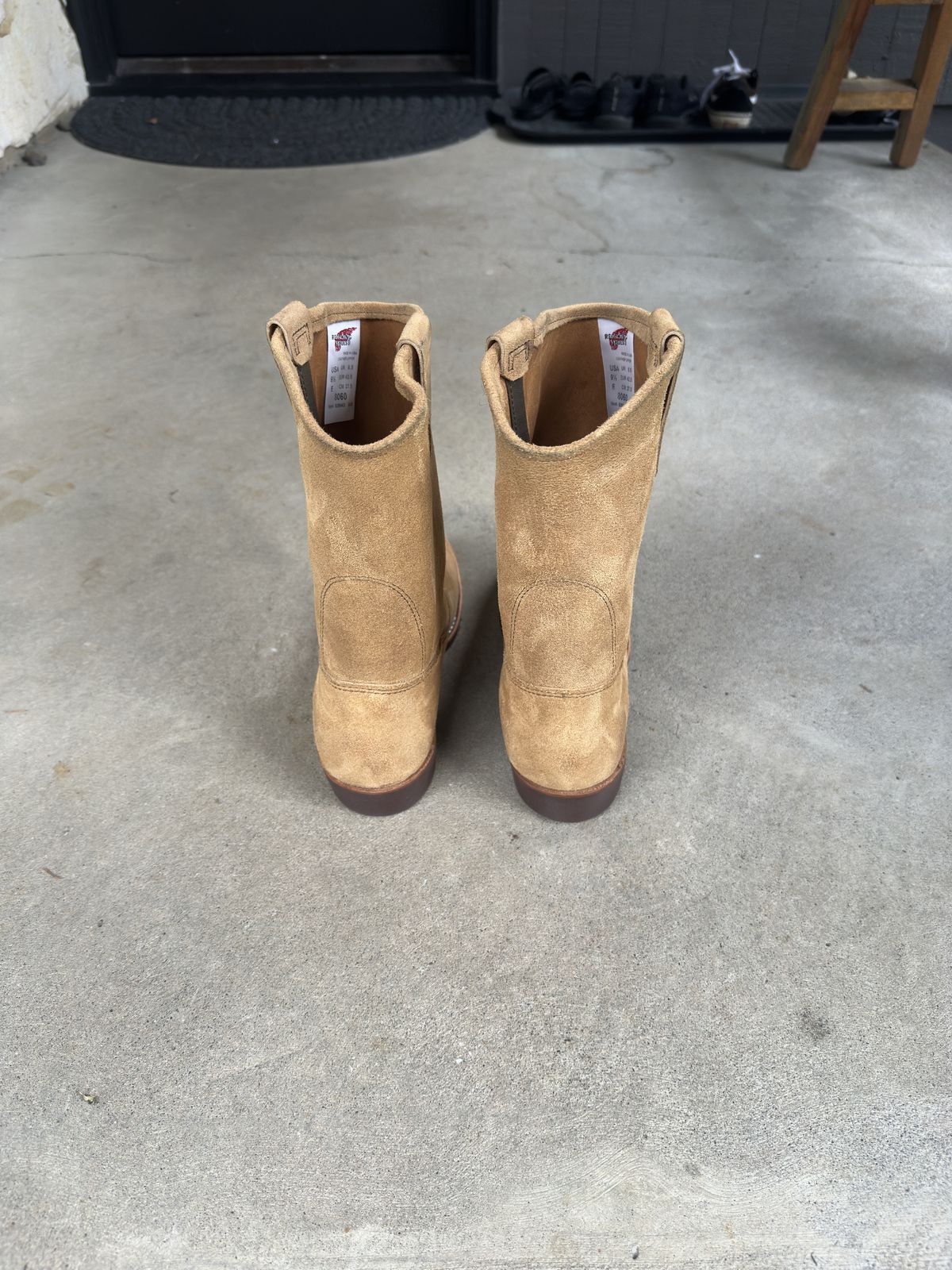 Photo by bbart on March 1, 2026 of the Red Wing Pecos in S.B. Foot Hawthorne Muleskinner.