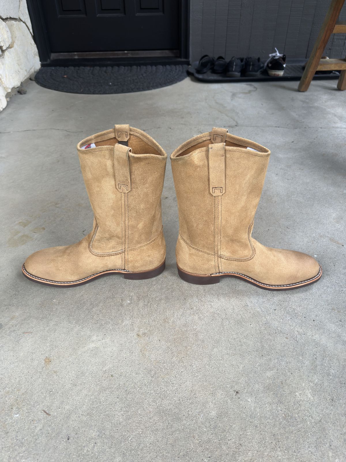 Photo by bbart on March 1, 2026 of the Red Wing Pecos in S.B. Foot Hawthorne Muleskinner.