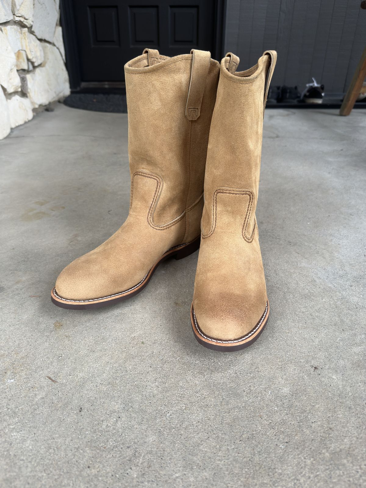 Photo by bbart on March 1, 2026 of the Red Wing Pecos in S.B. Foot Hawthorne Muleskinner.