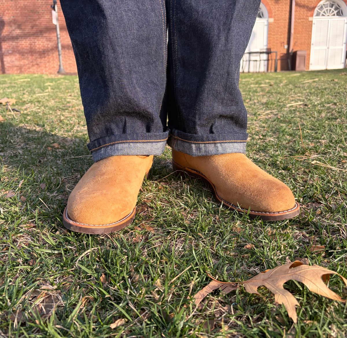 Photo by bbart on March 24, 2026 of the Red Wing Pecos in S.B. Foot Hawthorne Muleskinner.