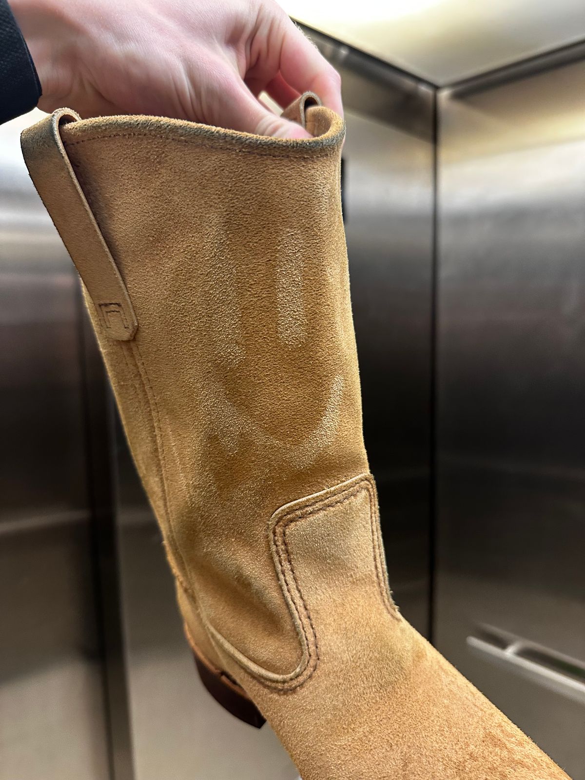 Photo by bbart on March 31, 2026 of the Red Wing Pecos in S.B. Foot Hawthorne Muleskinner.