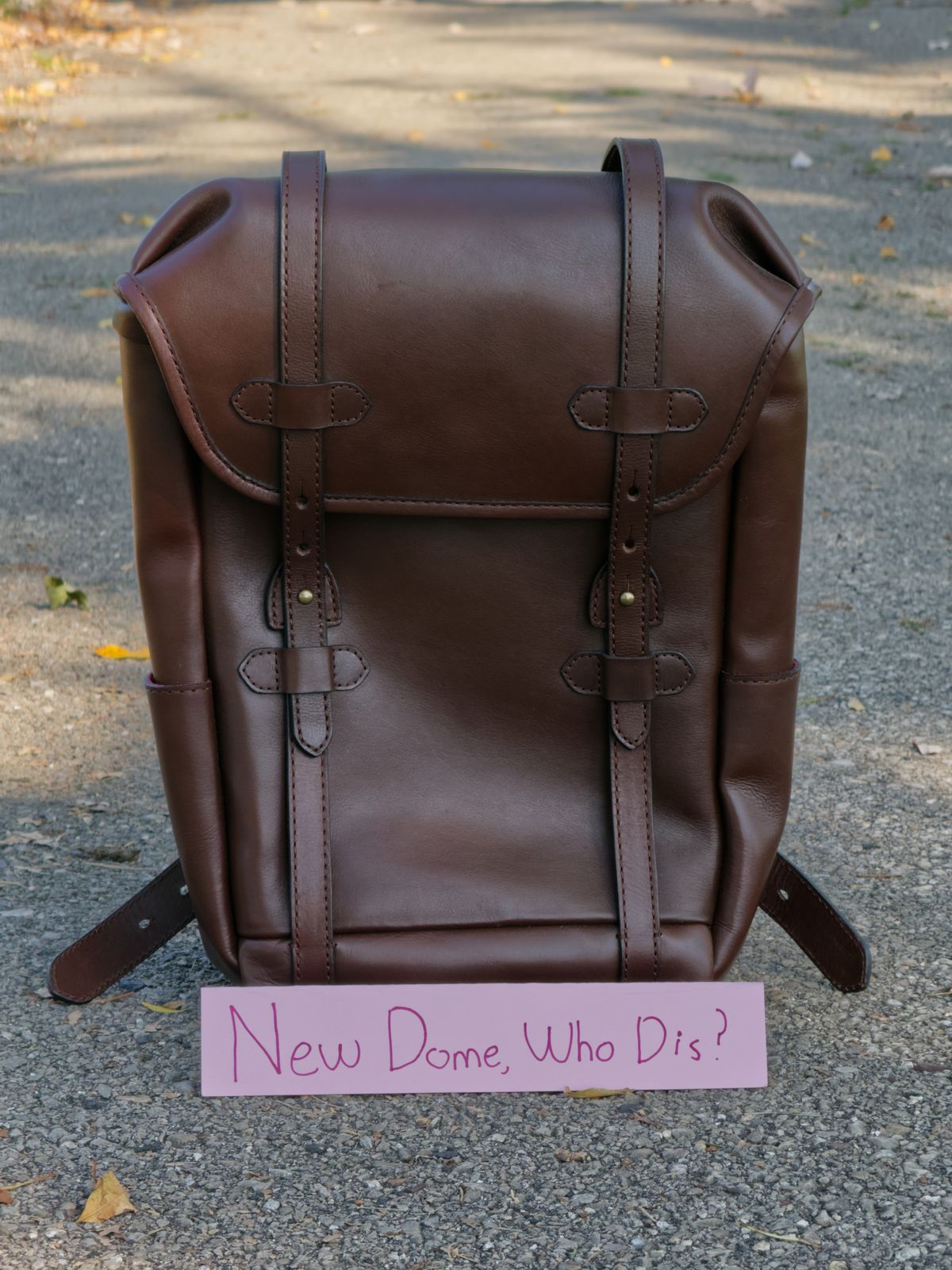 Photo by rigglethor on October 2, 2025 of the Cravar Workpack in Fox Veg Tan.