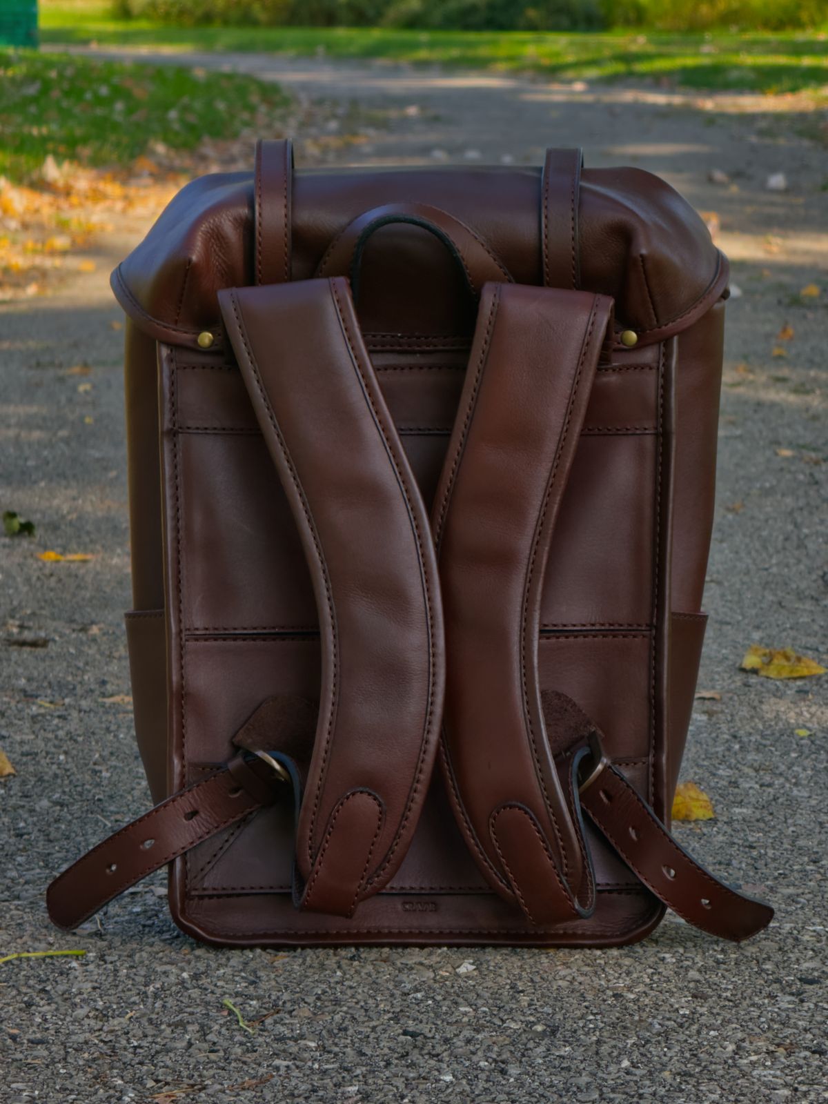 Photo by rigglethor on October 2, 2025 of the Cravar Workpack in Fox Veg Tan.