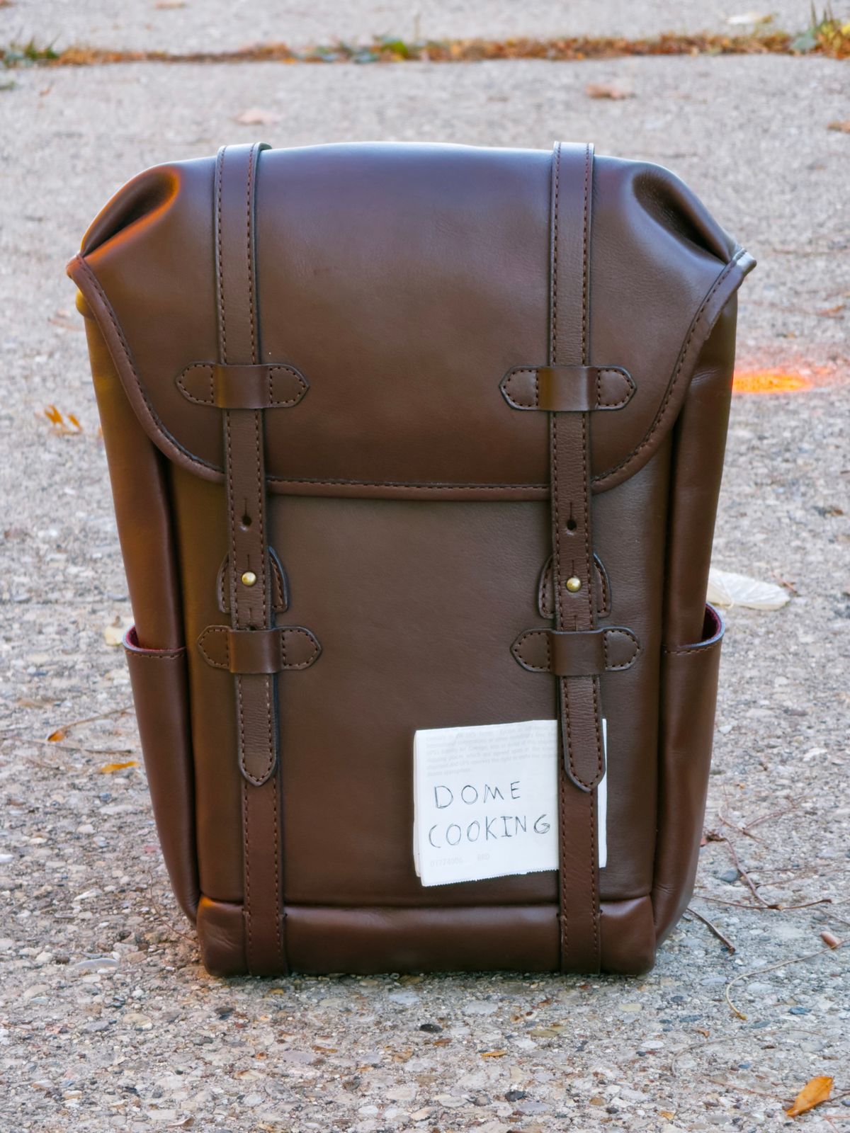 Photo by rigglethor on November 3, 2025 of the Cravar Workpack in Fox Veg Tan.