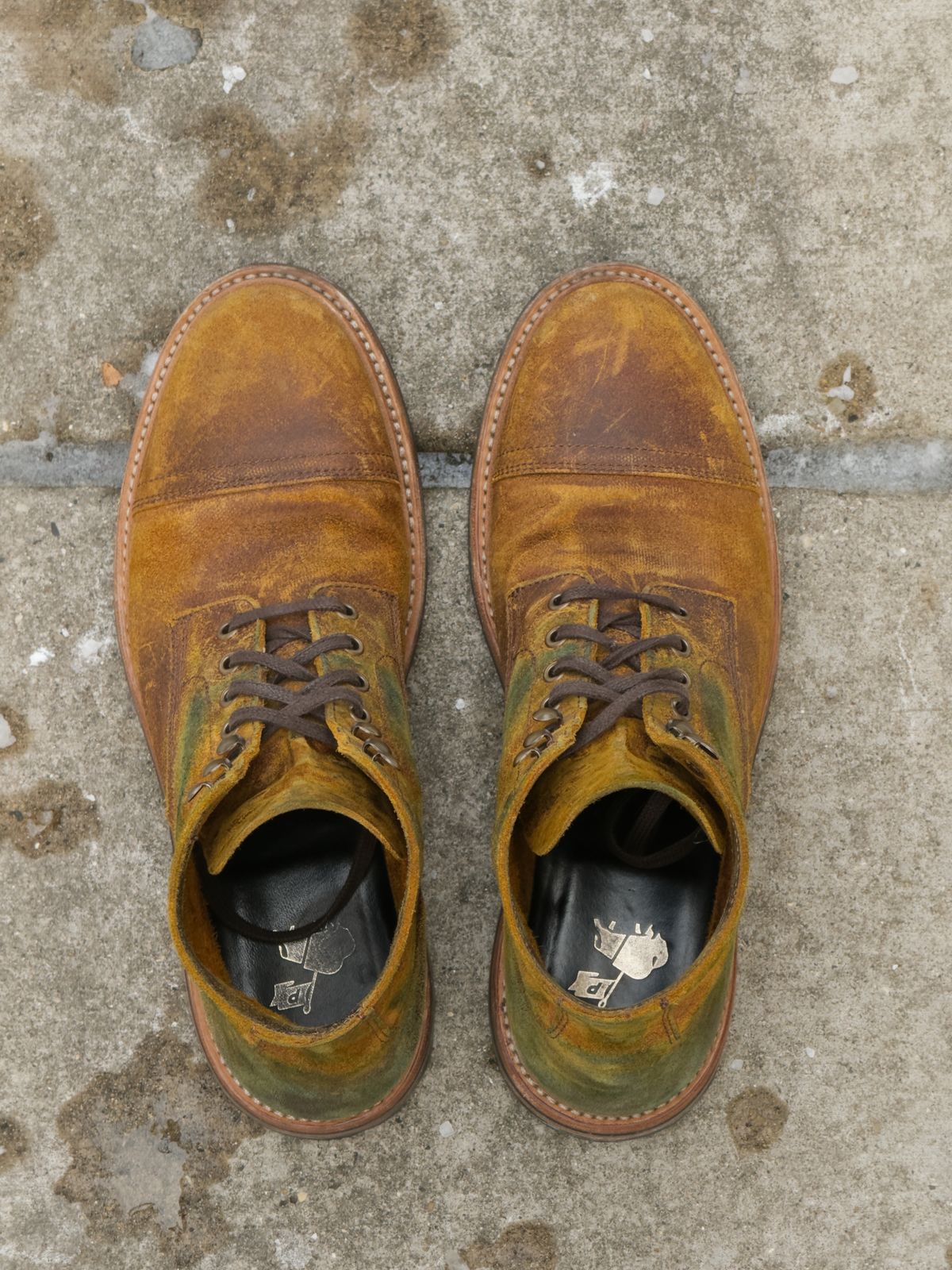 Photo by rigglethor on December 5, 2025 of the Parkhurst The Richmond in Apollo Waxy Commander.