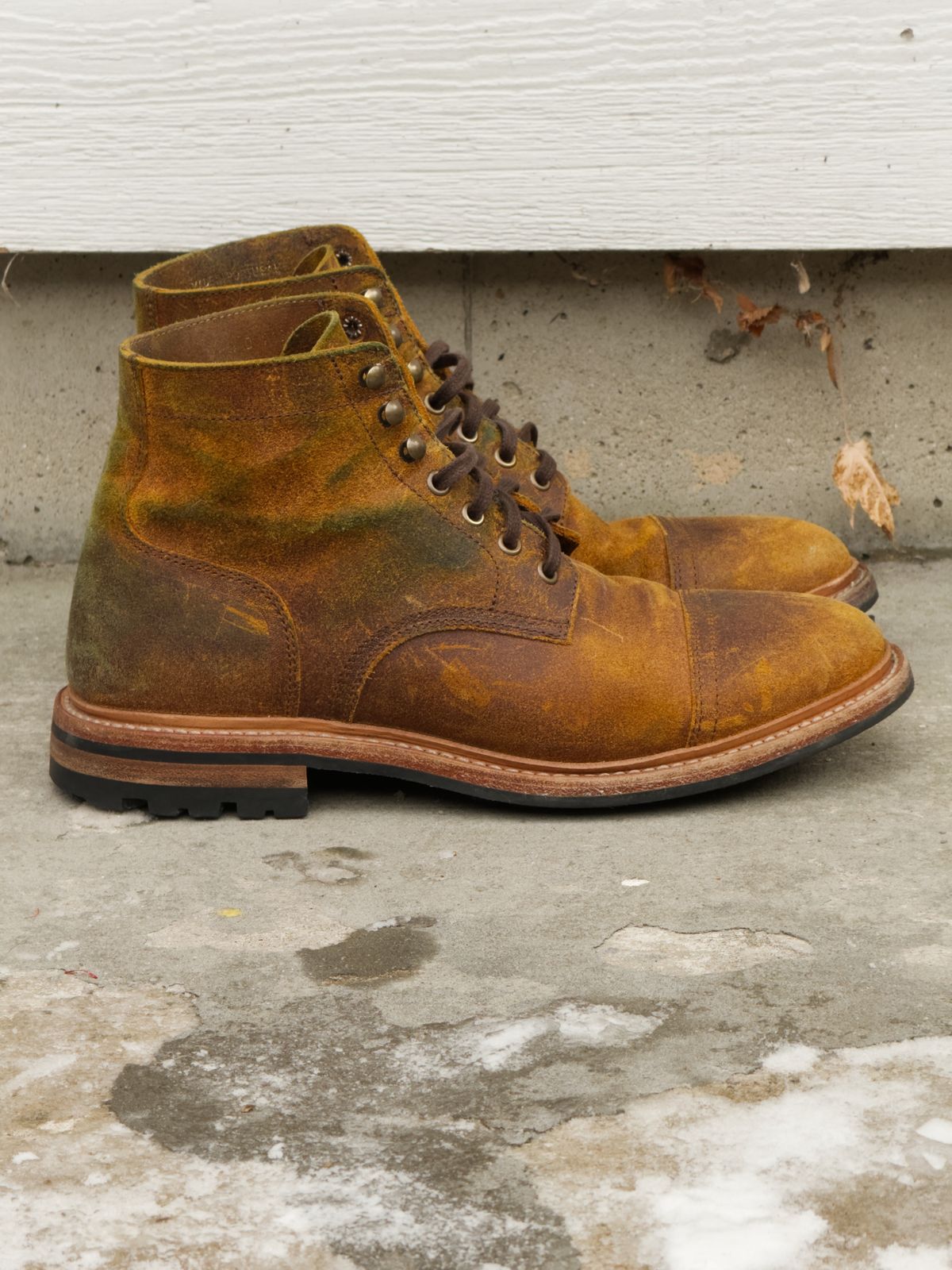 Photo by rigglethor on January 4, 2026 of the Parkhurst The Richmond in Apollo Waxy Commander.