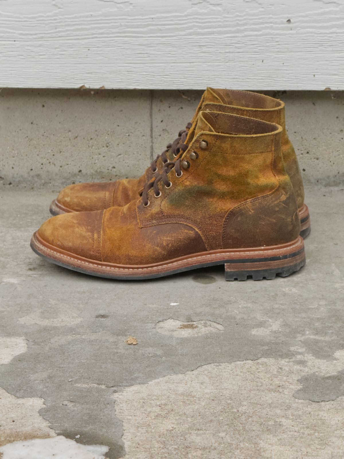 Photo by rigglethor on February 5, 2026 of the Parkhurst The Richmond in Apollo Waxy Commander.