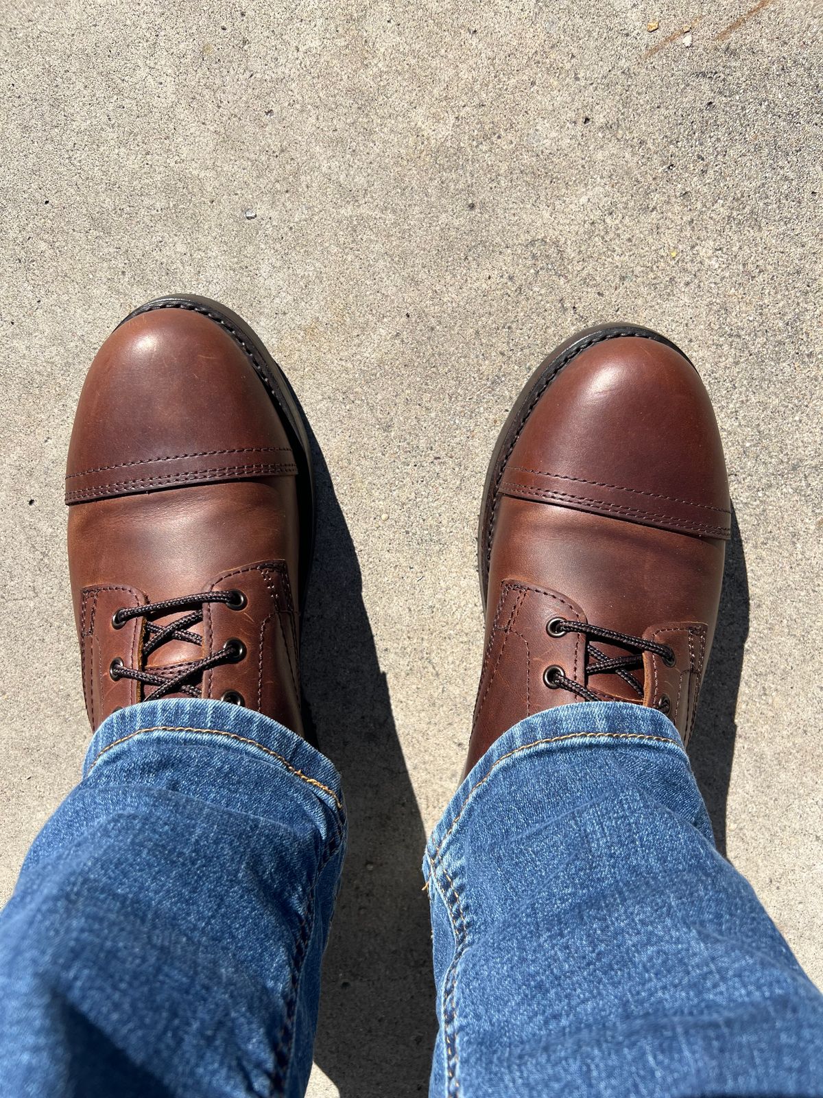 Photo by 1stKazoo on April 4, 2026 of the Thursday Heritage Captain in Thursday / Rustic Brown.