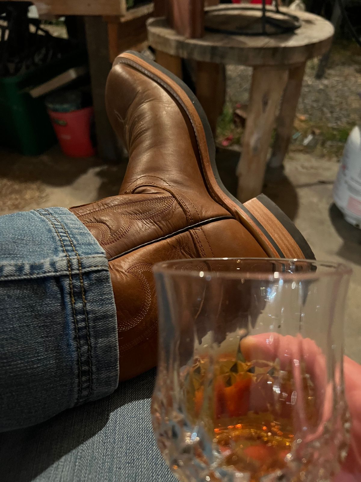 Photo by 1stKazoo on June 7, 2026 of the Hondo Boots 2100 in Tan Waxy.