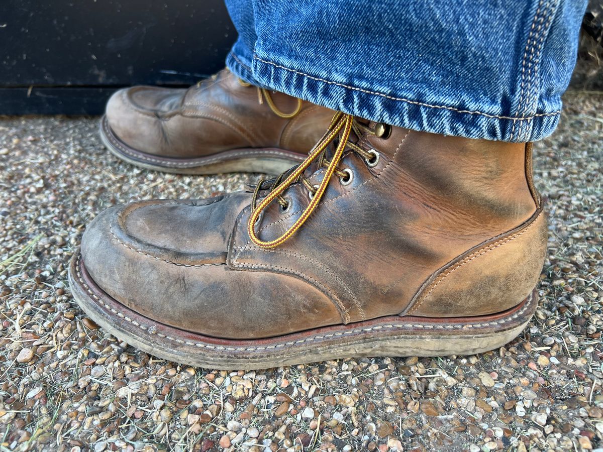 Photo by 1stKazoo on June 11, 2026 of the Truman Moc Toe in Seidel Sesame Double Shot.