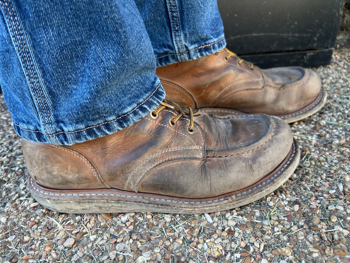 Photo by 1stKazoo on June 11, 2026 of the Truman Moc Toe in Seidel Sesame Double Shot.