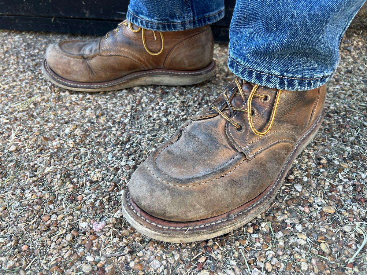 Photo by 1stKazoo on June 11, 2026 of the Truman Moc Toe in Seidel Sesame Double Shot.