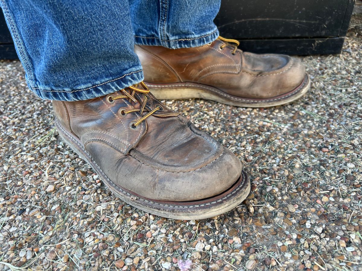 Photo by 1stKazoo on June 11, 2026 of the Truman Moc Toe in Seidel Sesame Double Shot.