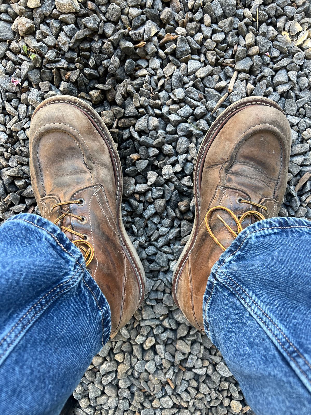 Photo by 1stKazoo on June 11, 2026 of the Truman Moc Toe in Seidel Sesame Double Shot.