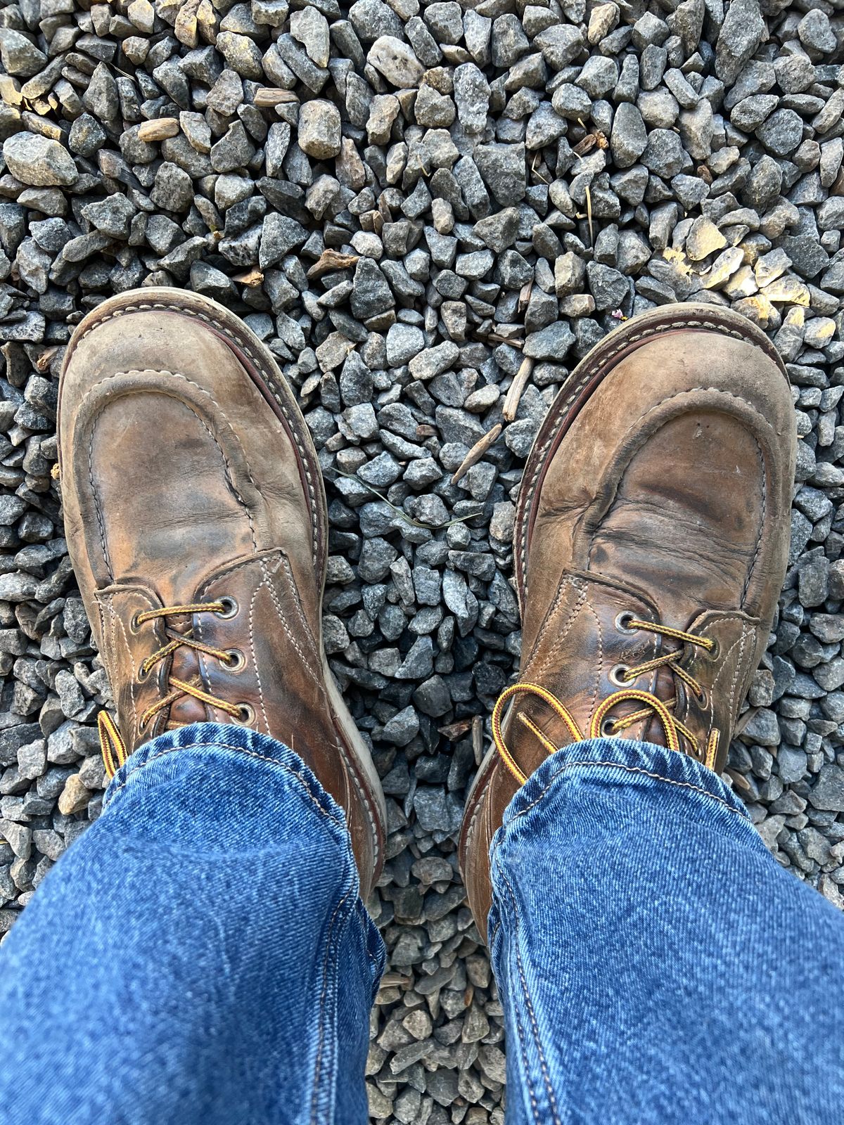 Photo by 1stKazoo on June 11, 2026 of the Truman Moc Toe in Seidel Sesame Double Shot.