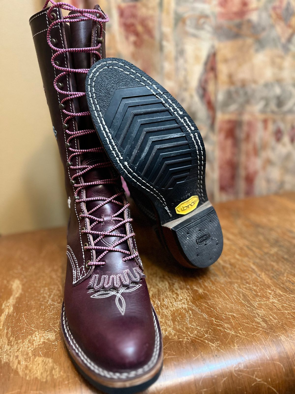Photo by bobbi1981 on February 15, 2025 of the Nicks Packer in Horween Cypress Color 8.