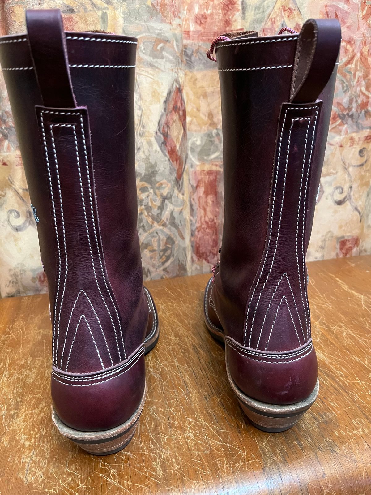 Photo by bobbi1981 on February 15, 2025 of the Nicks Packer in Horween Cypress Color 8.