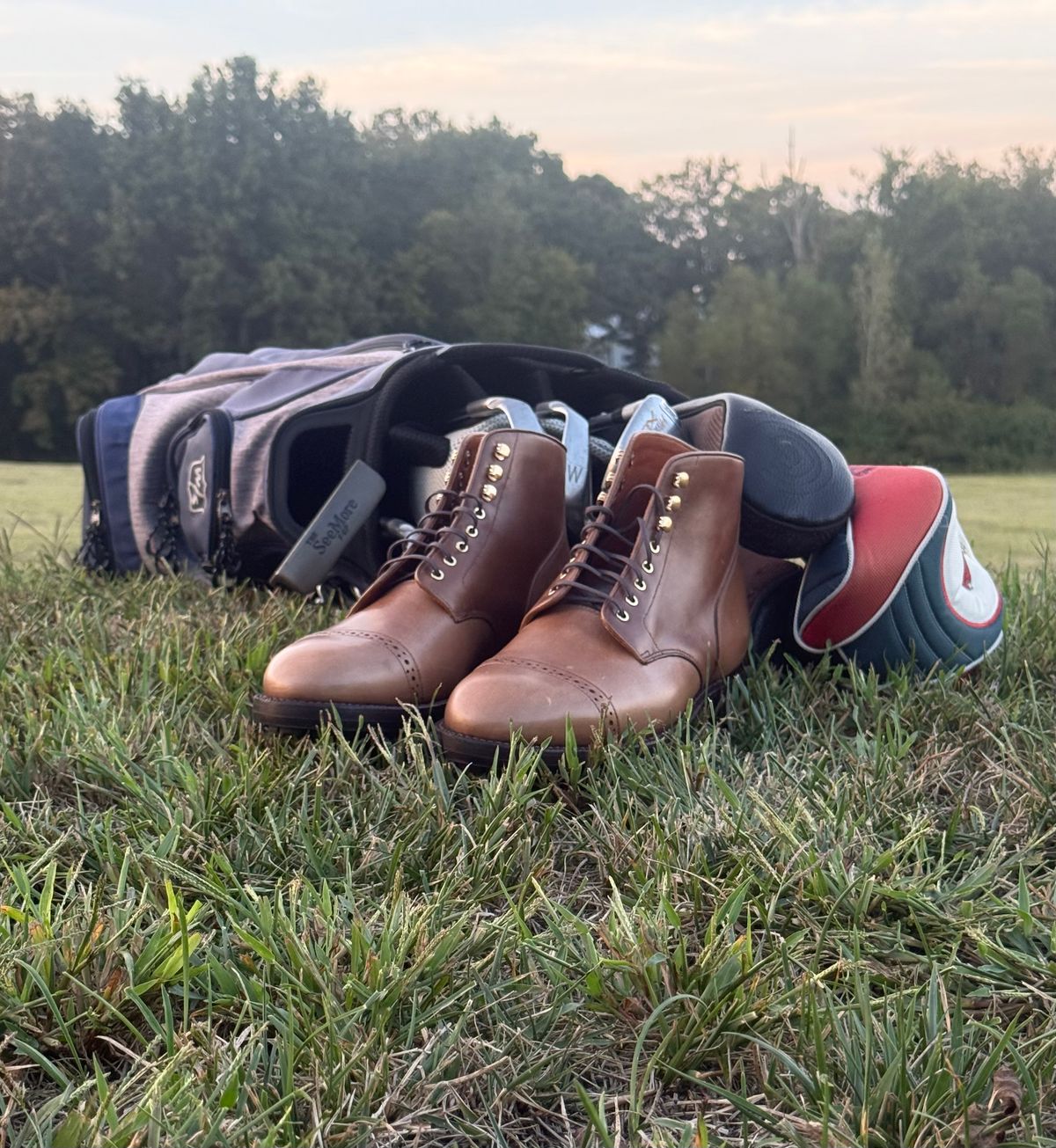 Photo by morrislm21 on September 30, 2025 of the Grant Stone Garrison Boot in Horween Dune Chromexcel.
