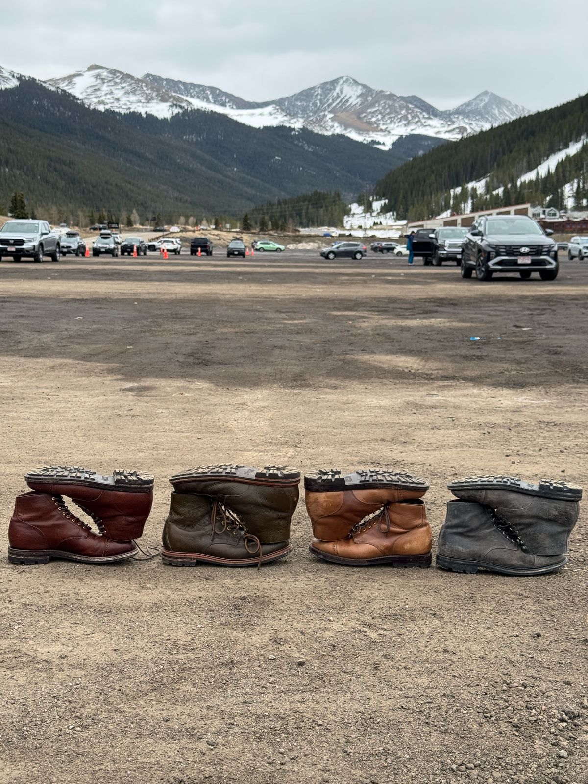 Photo by morrislm21 on March 23, 2026 of the Grant Stone Garrison Boot in Horween Dune Chromexcel.