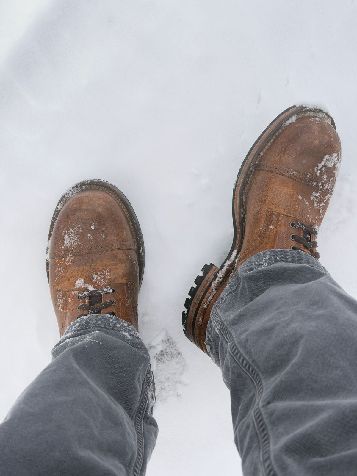 Photo by Aberhood on February 1, 2026 of the Viberg Service Boot BCT in Horween Natural Cypress.
