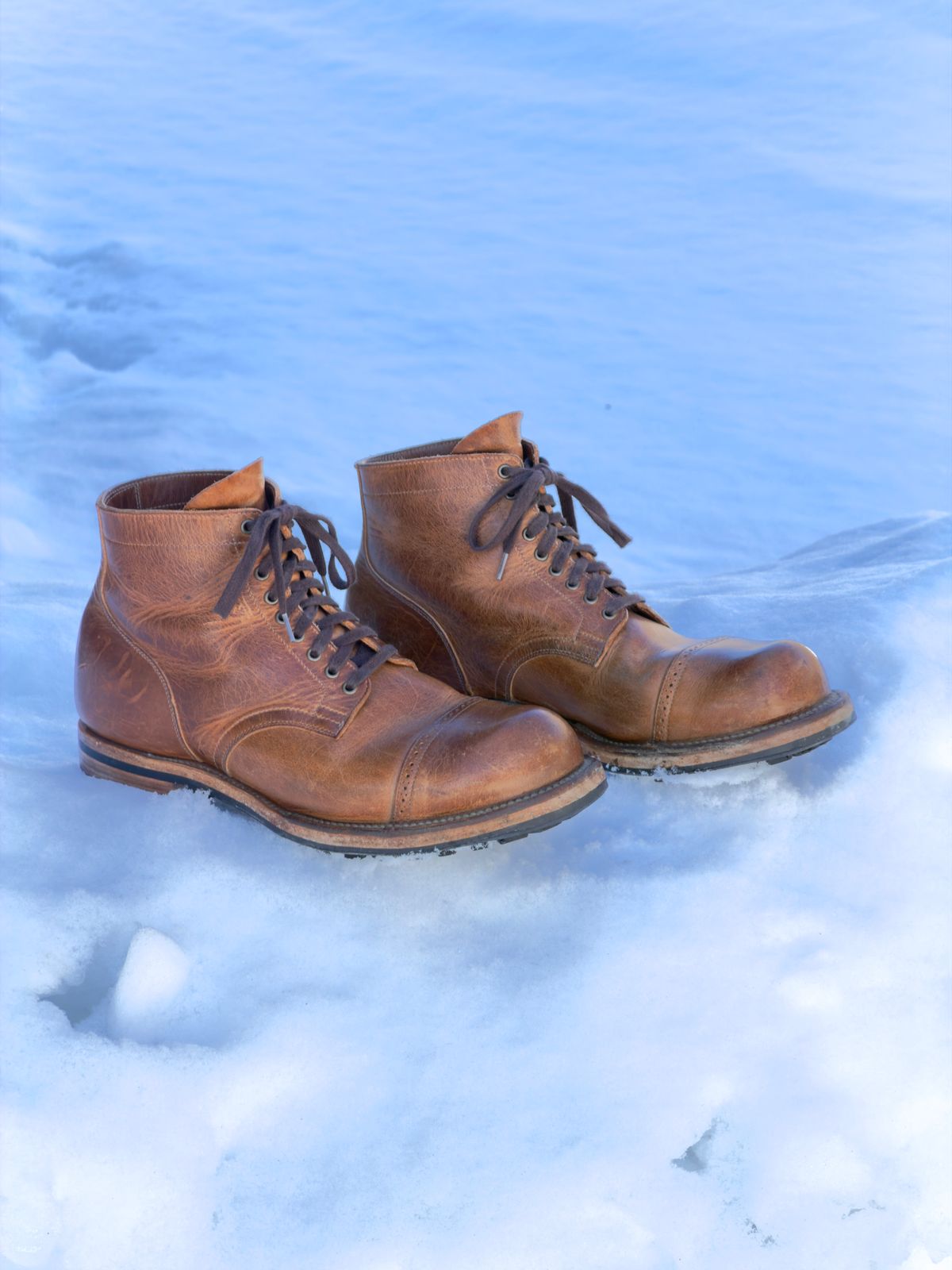 Photo by Aberhood on March 1, 2026 of the Viberg Service Boot BCT in Horween Natural Cypress.