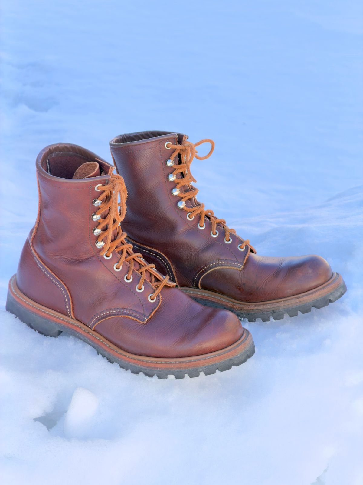 Photo by Aberhood on March 1, 2026 of the Red Wing Logger in S.B. Foot Briar Oil Slick.