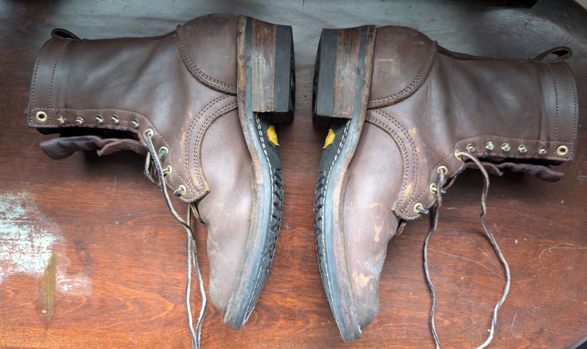Photo by Ginde0666 on May 20, 2025 of the Frank's Boots Front Range in Seidel Walnut Oil Tan.