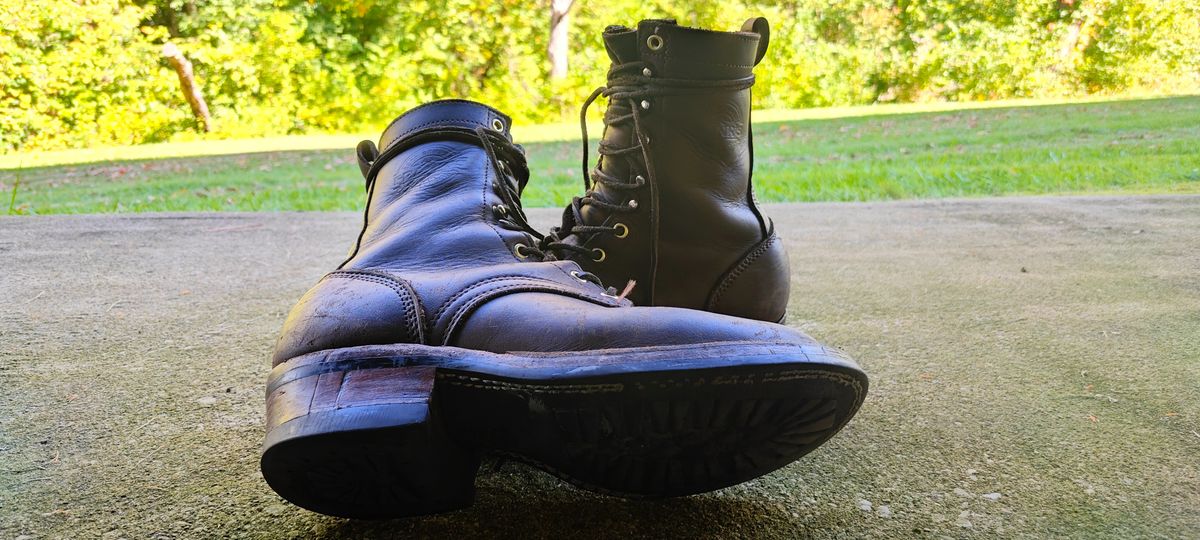 Photo by Ginde0666 on October 21, 2025 of the Frank's Boots Front Range in Seidel Walnut Oil Tan.