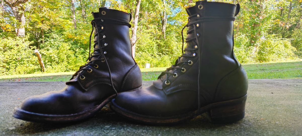 Photo by Ginde0666 on October 21, 2025 of the Frank's Boots Front Range in Seidel Walnut Oil Tan.
