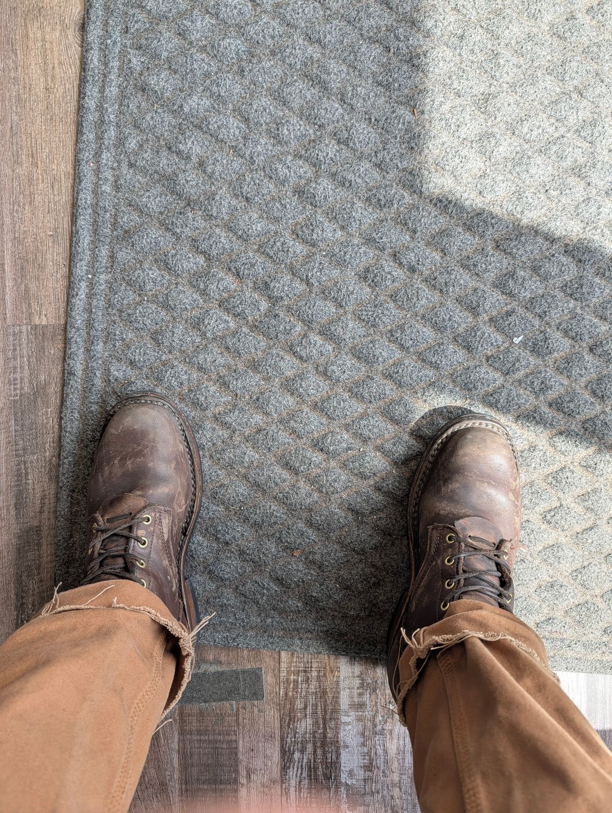 Photo by Ginde0666 on March 31, 2026 of the Frank's Boots Front Range in Seidel Walnut Oil Tan.