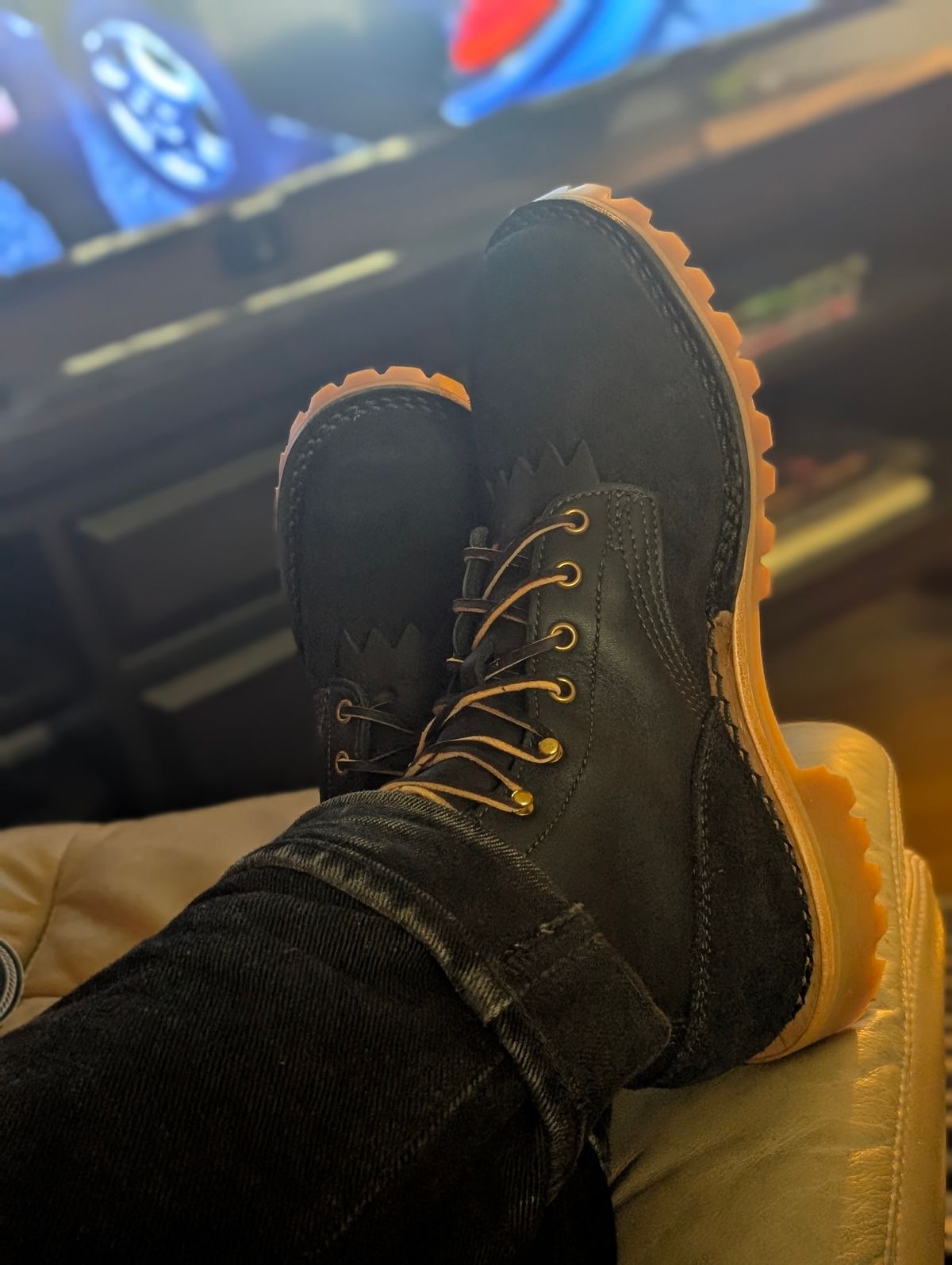 Photo by Ginde0666 on November 21, 2024 of the JK Boots O.T. in Seidel Black Oil Tan & Seidel Black Oil Tan.