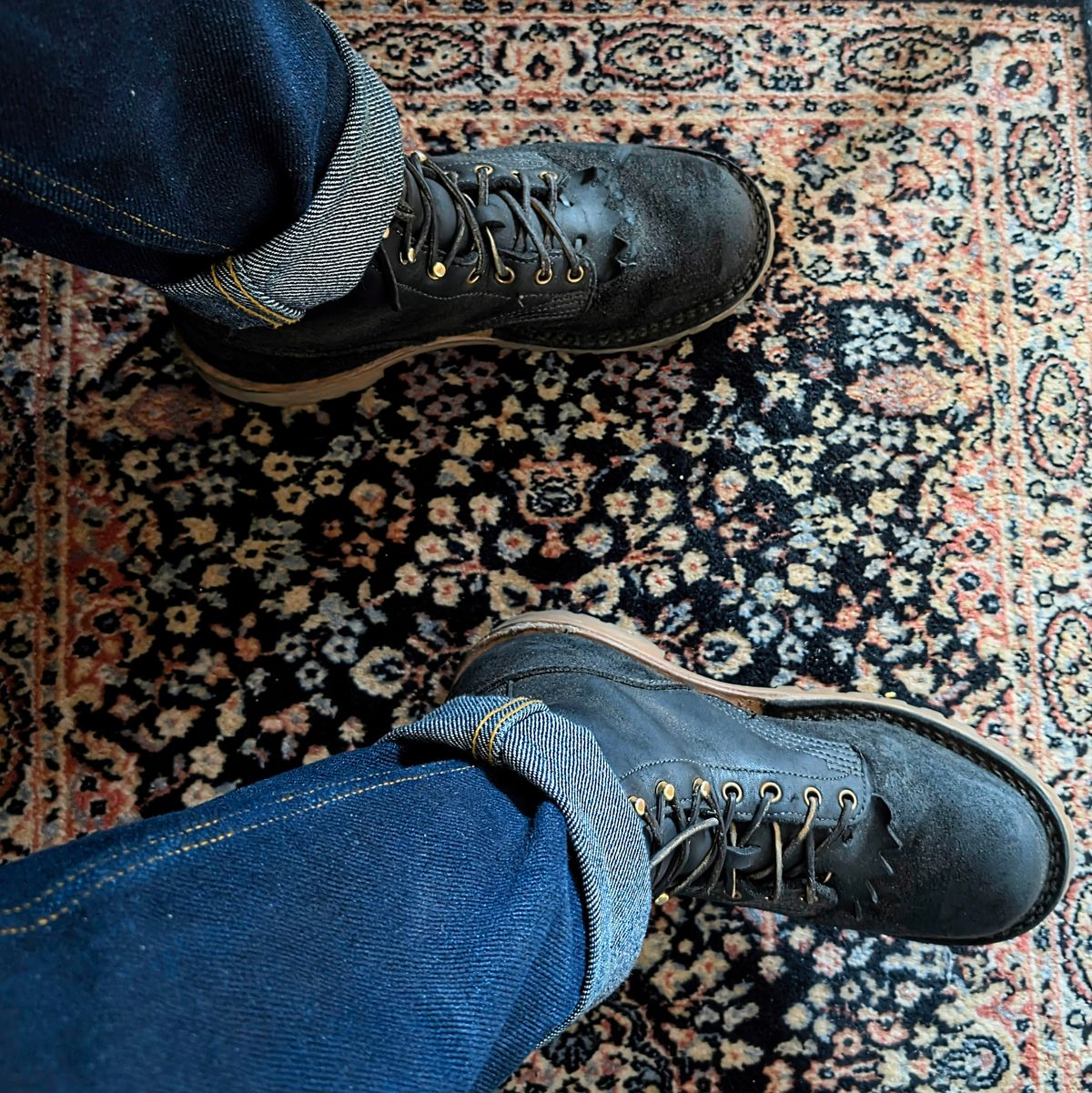 Photo by Ginde0666 on January 3, 2025 of the JK Boots O.T. in Seidel Black Oil Tan & Seidel Black Oil Tan.
